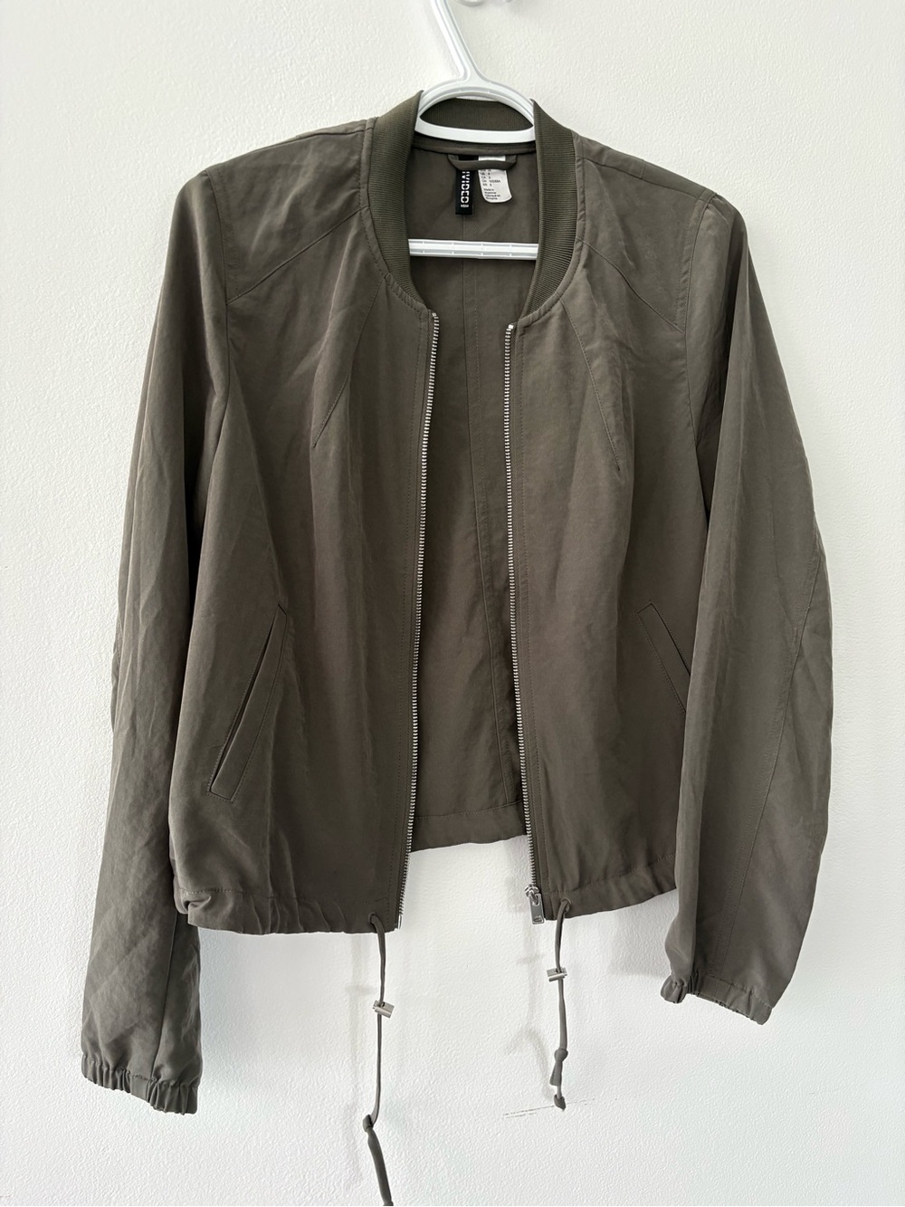 H&M Olive Green Women’s Bomber Jacket